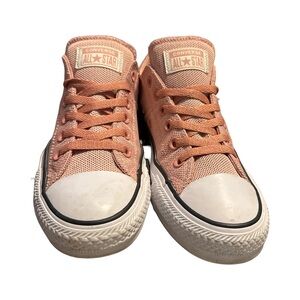Women's Low Top-Converse Sneakers in Rust/Pink